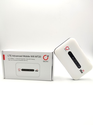 Sim Kart RoHS CE ile Beyaz 150mbps Mobil Wifi Modemler Hotspot