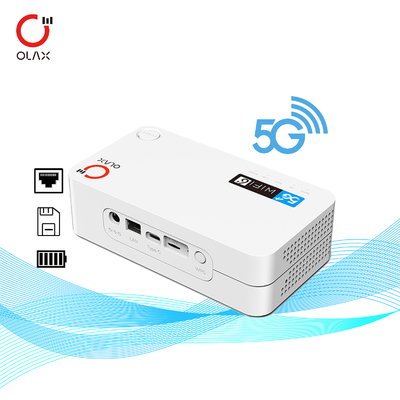 OLAX G5010 QUALCOMM X55 4G 5G LTE POCKET WIFI HOTSPOT 4000MAH PAKETİ RUTER CPE CAT22 MODEM taşınabilir CPE RUTER