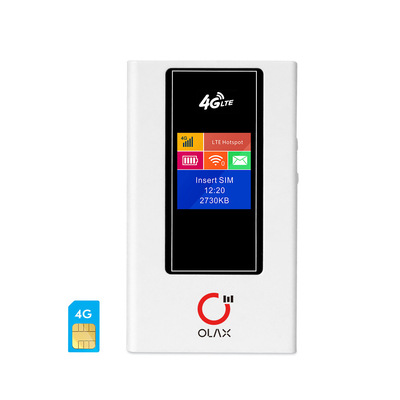 Hafif OLAX MF981VS Taşınabilir Wifi Yönlendiriciler 4G Kilitsiz RoHS CE